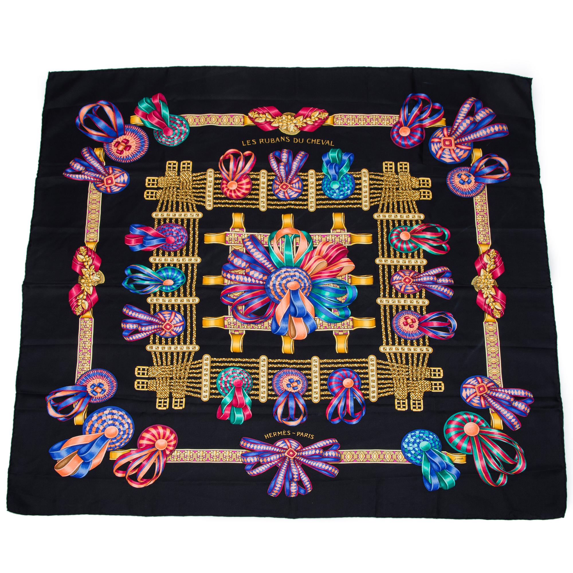 SCARF, "Les Rubans du Cheval", Hermès.