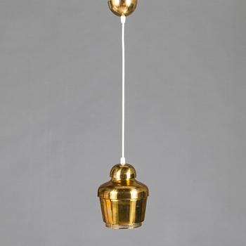 Alvar Aalto, 'A 330' pendant light 'Golden bell' for Valaistustyö.