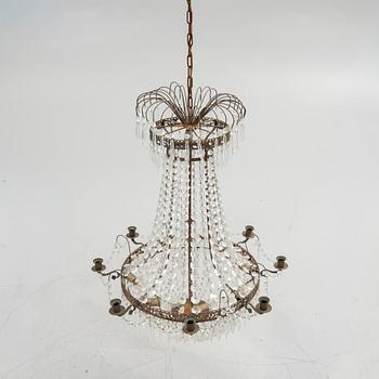 Chandelier, Gustavian style, 20th century.