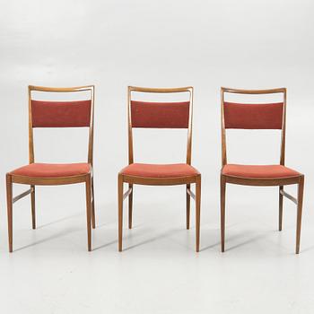 Dining chairs, 6, Denmark, 1950s/60s.