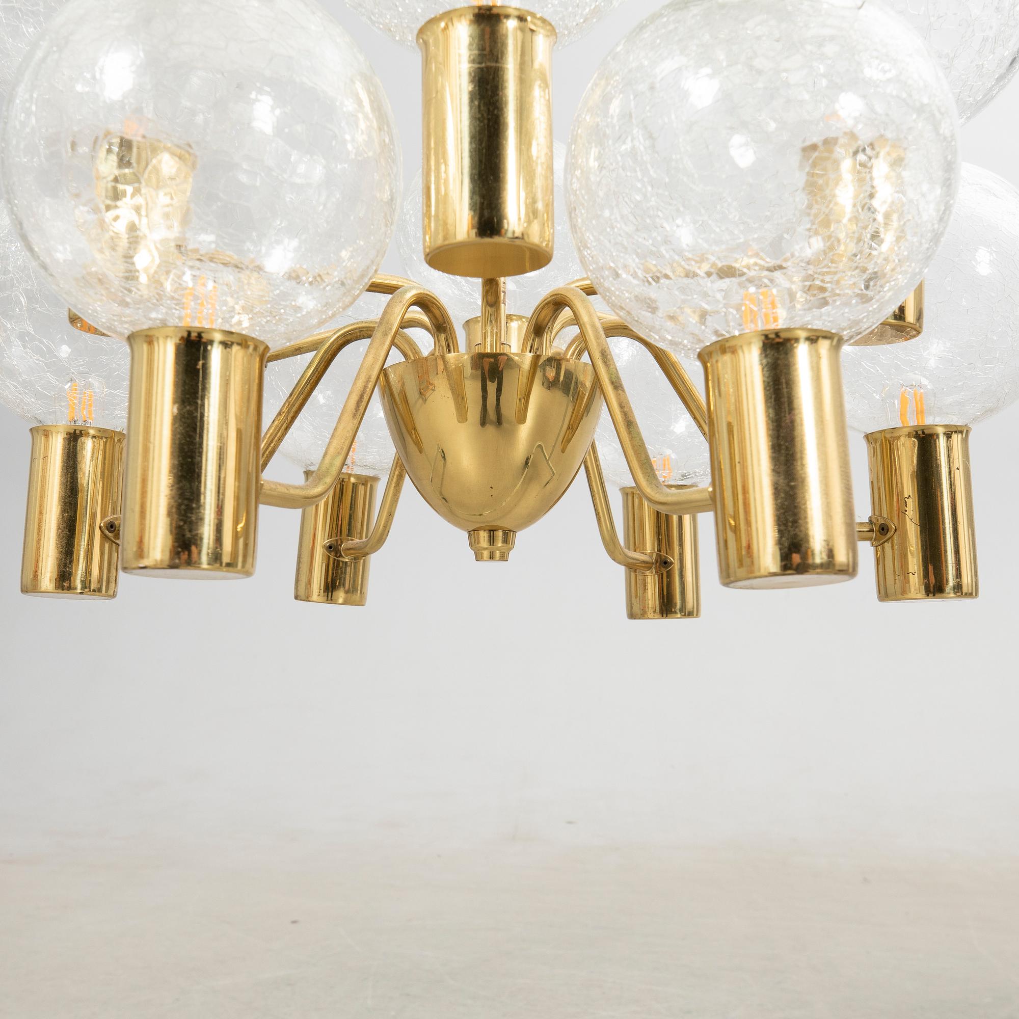 Hans-Agne Jakobsson, taklampa, "Patricia T-372-12", Markaryd, 1900-talets andra hälft.