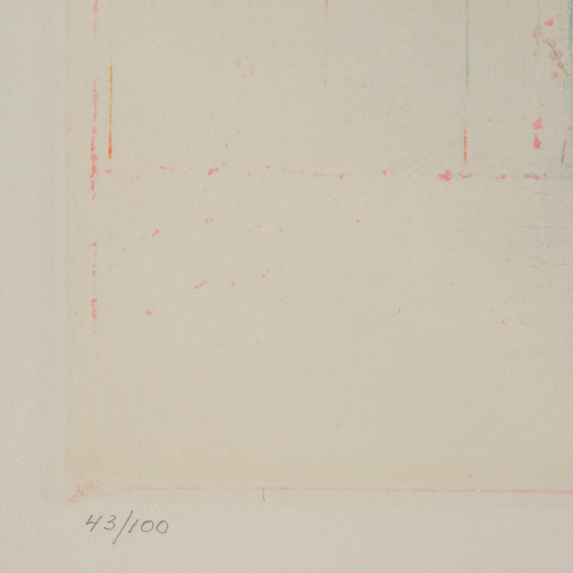 Krishna Reddy, Untitled from: "Hommage aux Prix Nobel" (The Nobel Prize Portfolio).