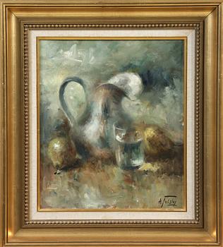 ALEXANDER TOLSTOY, olja på duk, sign.