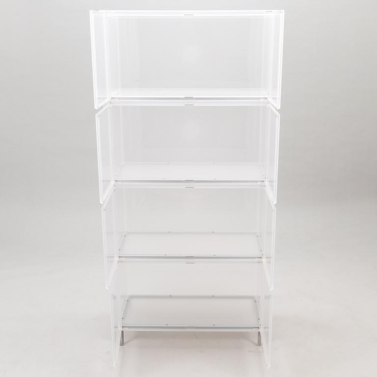 KARTELL, hyllyjärjestelmä, "ONE", 4 kpl, Piero Lissoni/Patricia Urquiola.