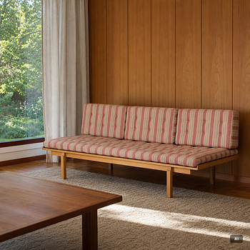 Marian Grabinski, attributed to, a 'Balbo' daybed, IKEA, mid-20th century.