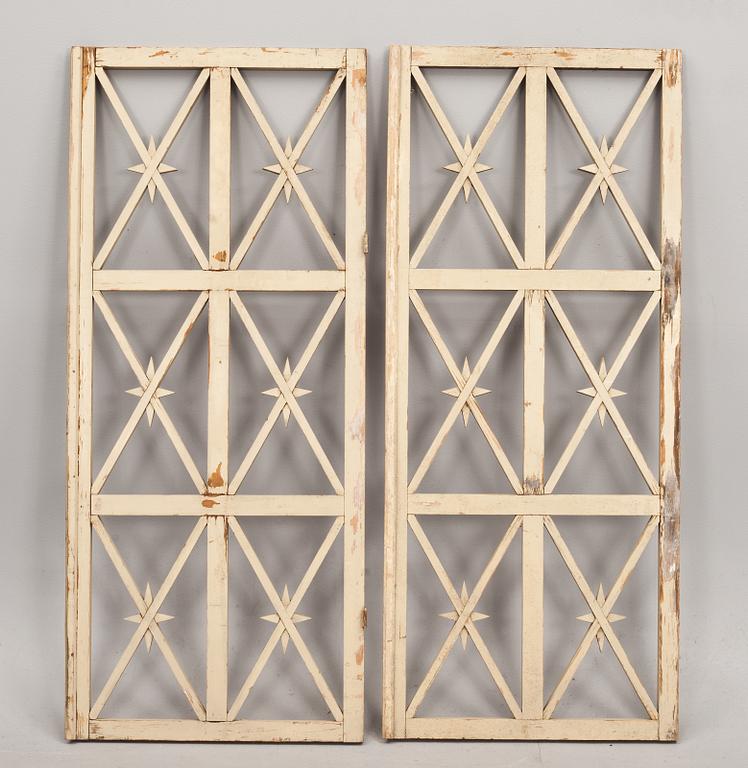 GRINDAR, ett par, Gunnar Asplund.