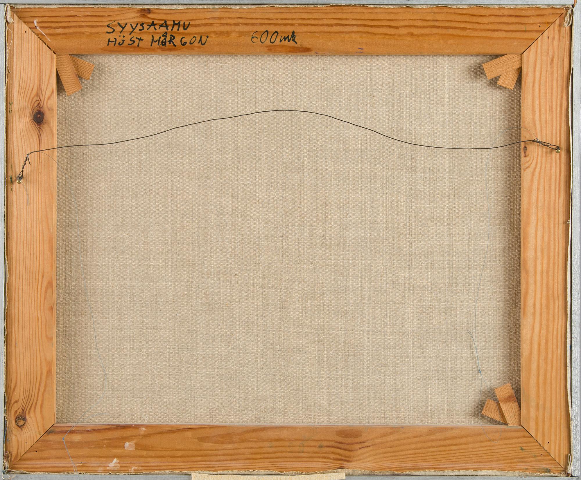 Heikki Somersalo, "Syysaamu".