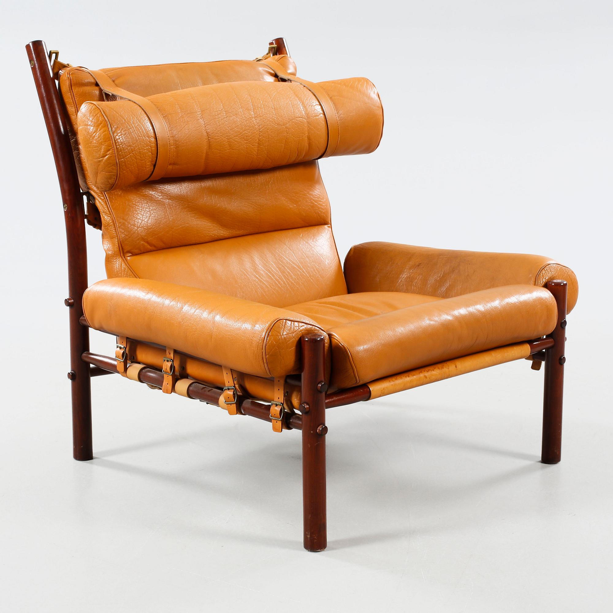 ARNE NORELL, fåtölj, Inca, 1960/70-tal.