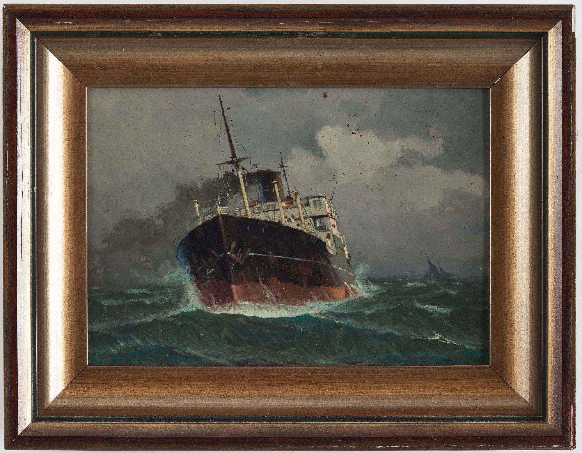 VICTOR QUISTORFF, oil on panel (2), one signed and dated V Quistorff 1940.