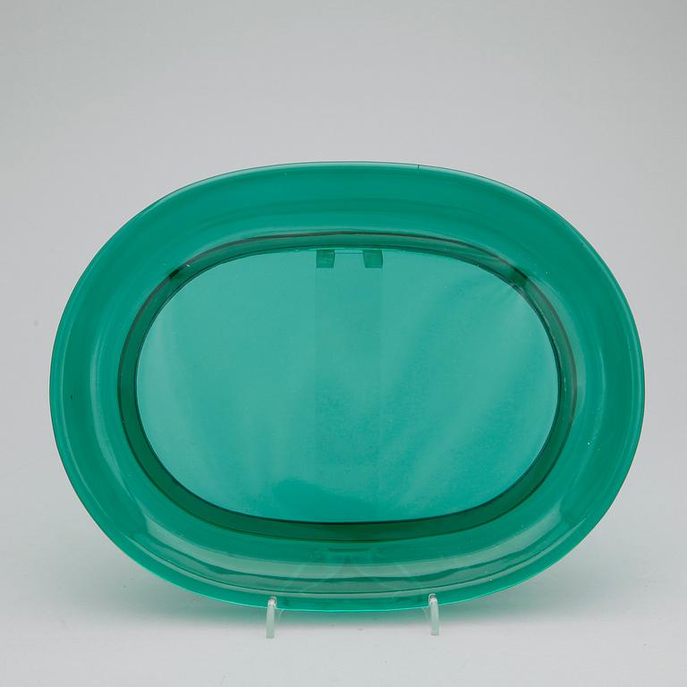 HUMMERTALLRIKAR, 15 st, grönt glas, Josef Frank, Firma Svenskt Tenn.