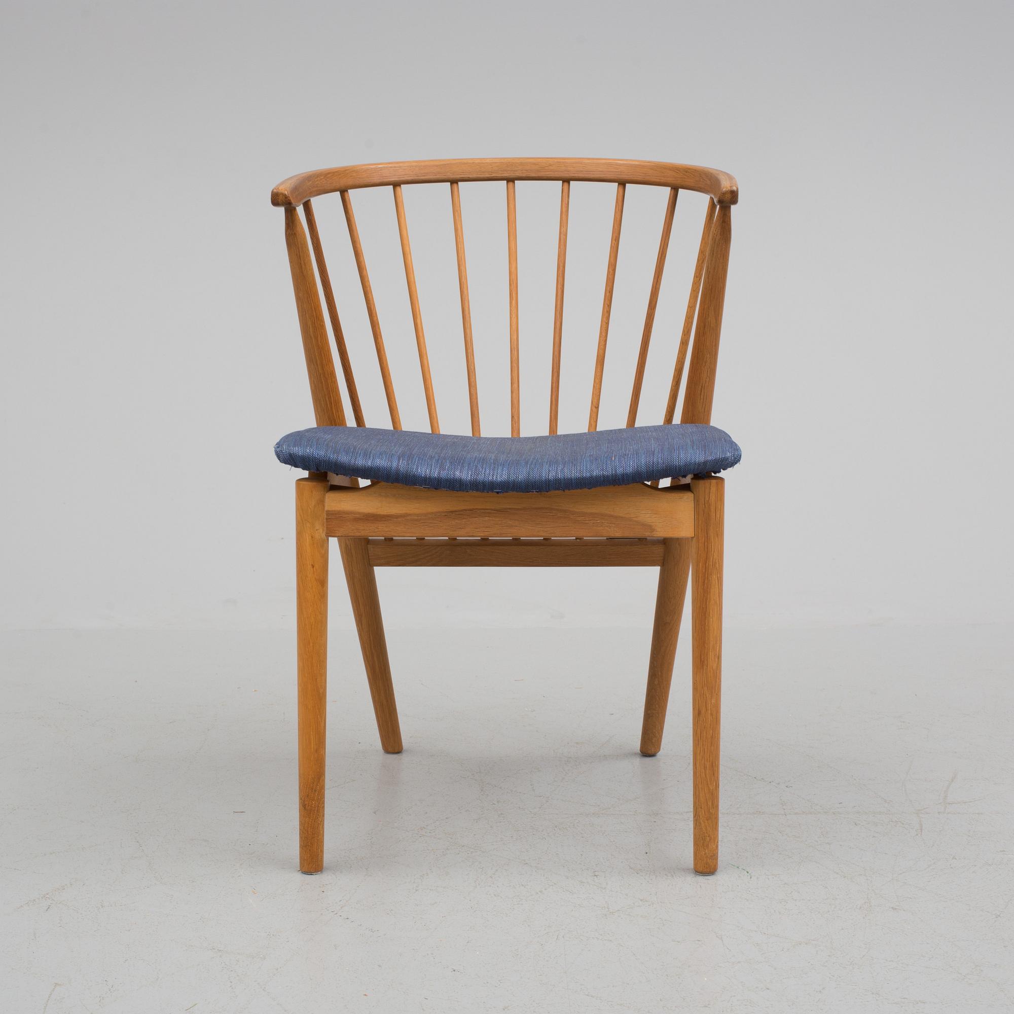 A Helge Sibast oak "No 8" armchair from Sibast Furniture, Danmark, 1950/1960-tal.