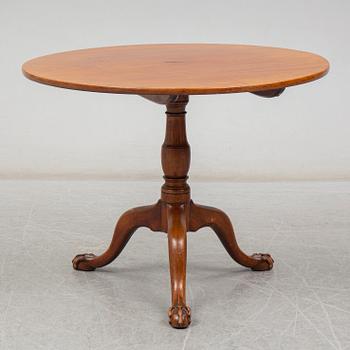 A 19th century mahogany table.