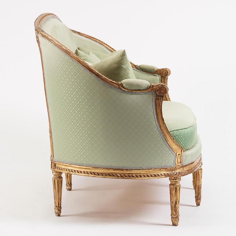 Soffa, av François (II) Foliot (mästare i Paris 1773-ca.1839), Louis XVI.