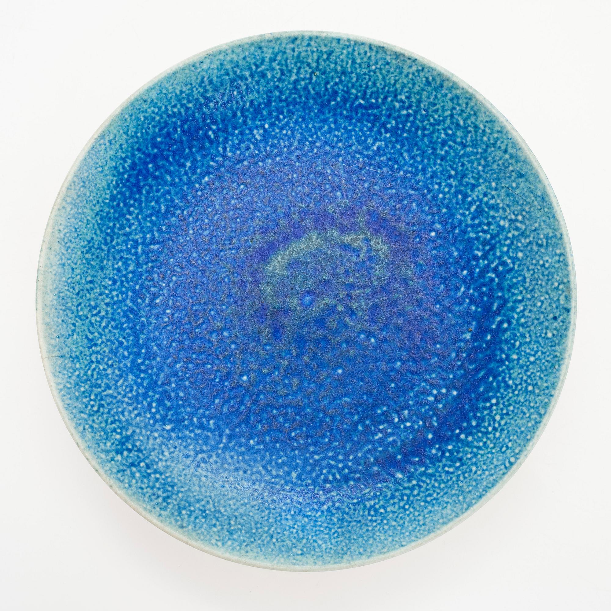 Francesca Mascitti-Lindh, bowl, stoneware, signed FML Arabia.