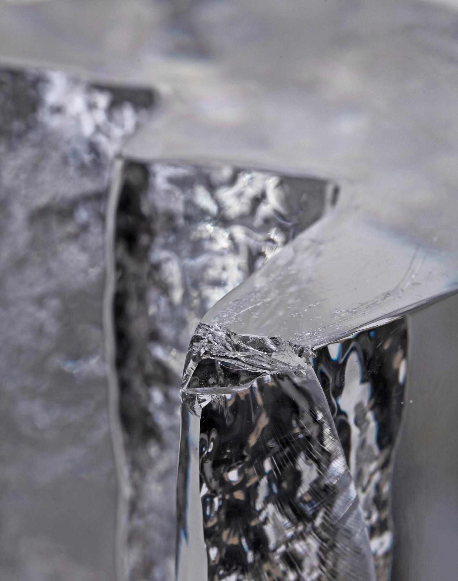 LARS HELLSTEN, glas, 3 delar,  "Fragement", glas, Orrefors.