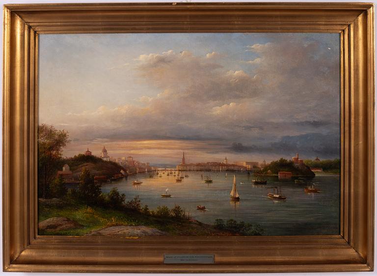 Ehrnfried Wahlqvist, Stockholm's approach to Gamla Stan.