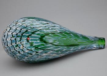 SKULPTUR, glas, Oiva Toikka, Nuutajärvi, sign o numr 134/2000, 1900-talets andra hälft.