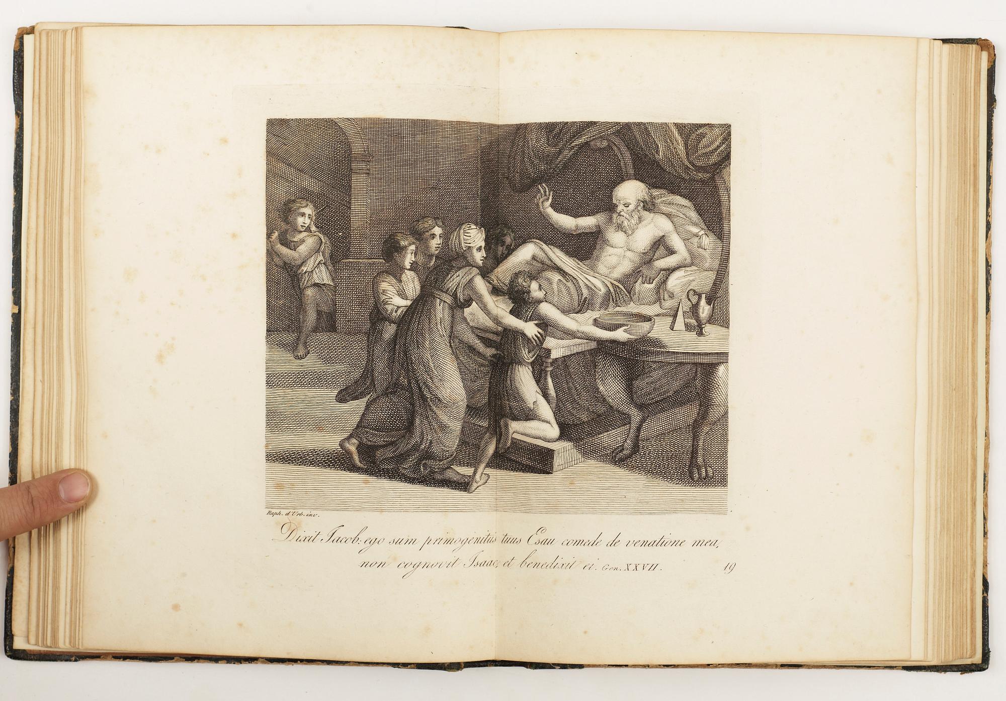 BOK, "Raccolta di cinqantadue quadretti dipinti a fresco da Raffaelle Sanzio d`Urbino..." Rom 1820.
