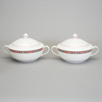 MATSERVIS, 58 delar, porslin, "Rialto", Villeroy & Boch, 1900-talets andra hälft.
