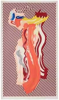 512. Roy Lichtenstein, Nude" from "Brushstrokes Figures series".