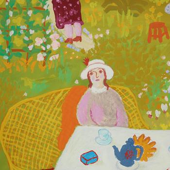 LENNART JIRLOW, gouache, signed L. Jirlow.