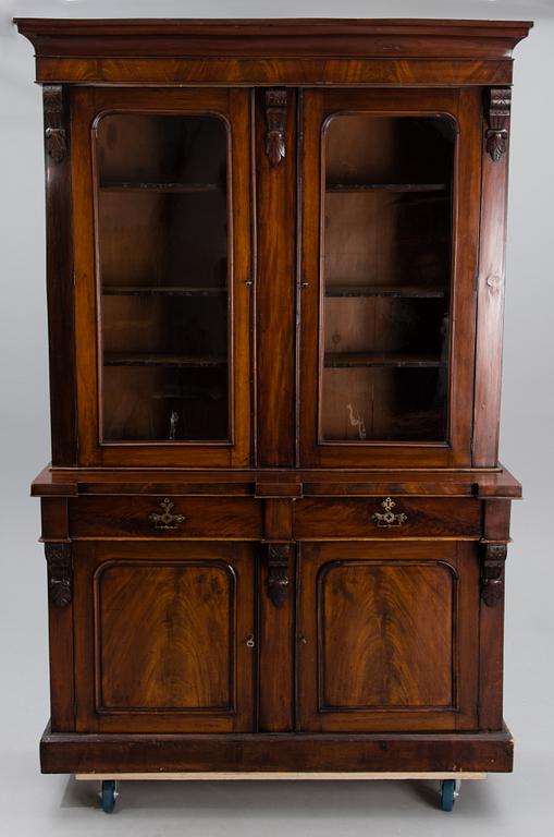 A late 19th century Russian book cabinet.
