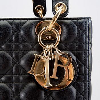 Christian Dior, "Lady Dior medium", bag.