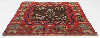 Rug, probably Åland, 190 x 155 cm.