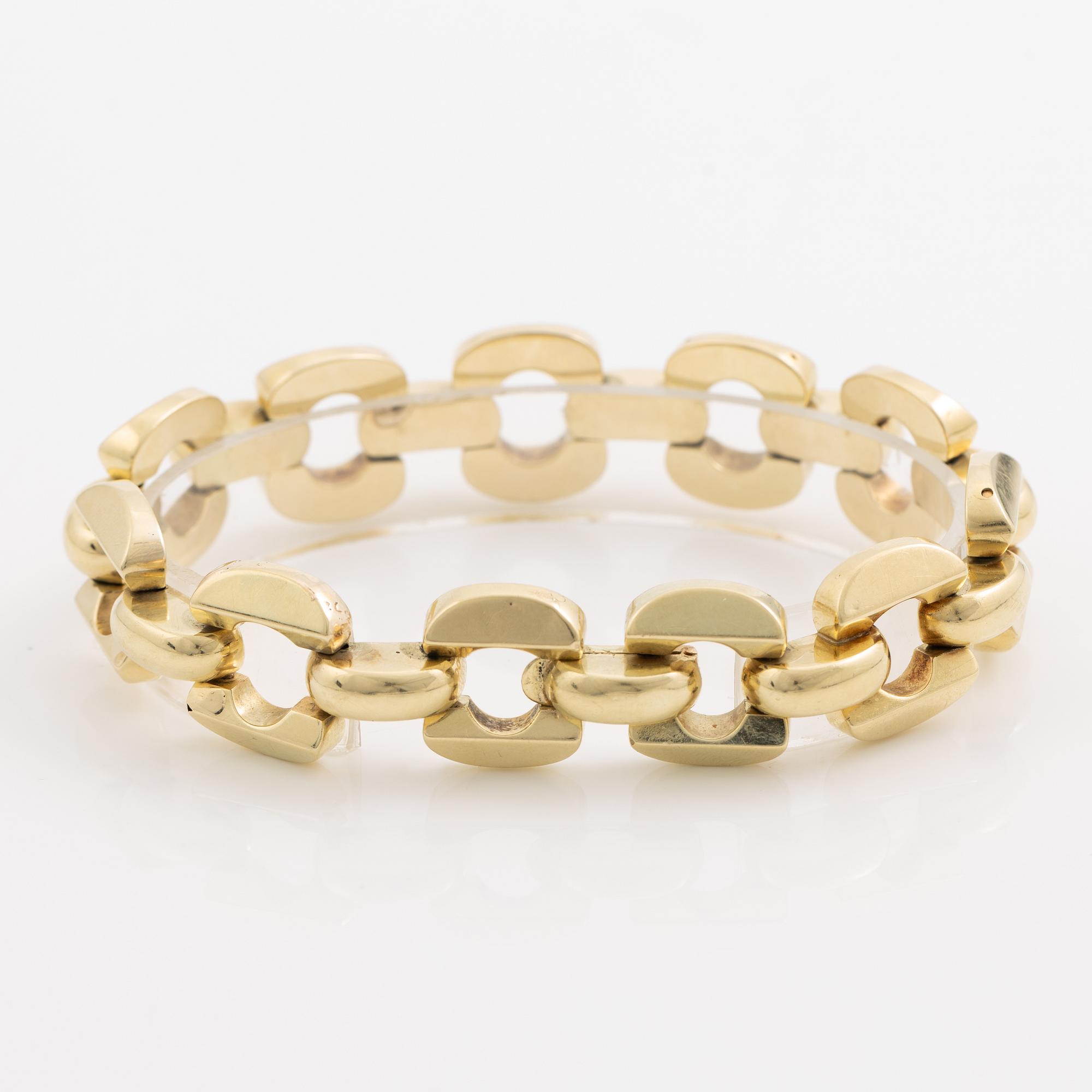 Arm bracelet, 14K gold.