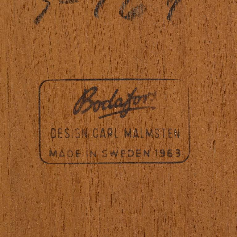 CARL MALMSTEN, sängbord "Birgitta", Bodafors, 1963.