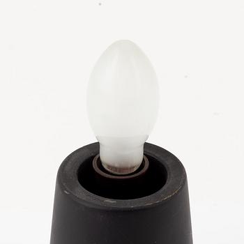 Hans-Agne Jakobsson, a glass and wooden table light, Markaryd, 1950/60-tal.