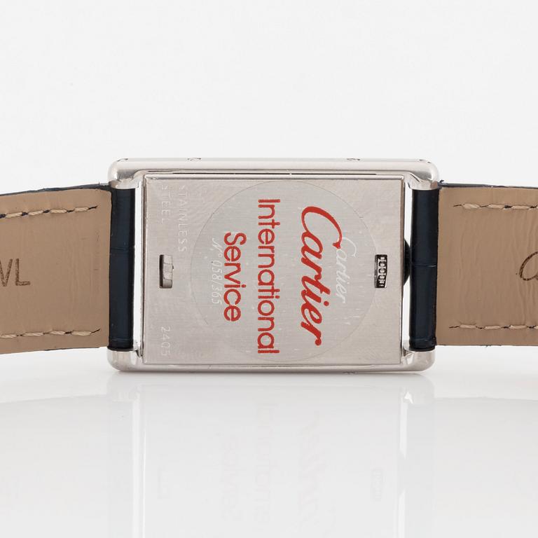 Cartier, Tank Basculante, "Millenium Edition".