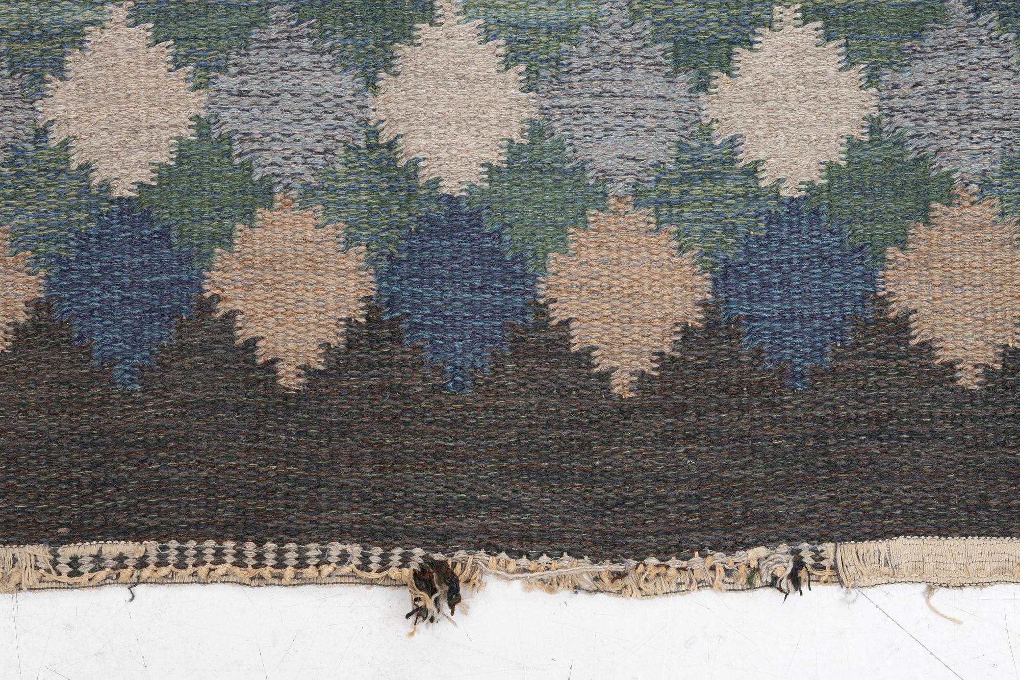 Ingegerd Silow, rug, flat weave, approx. 239 x 169 cm.