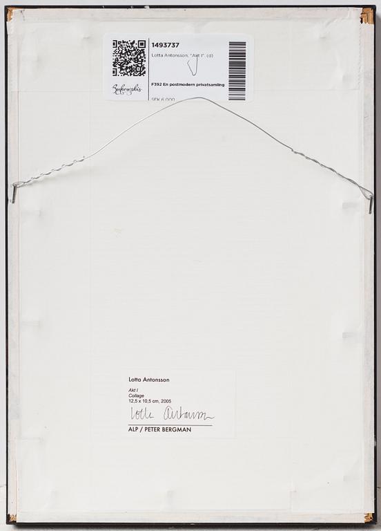 Lotta Antonsson, "Akt I".