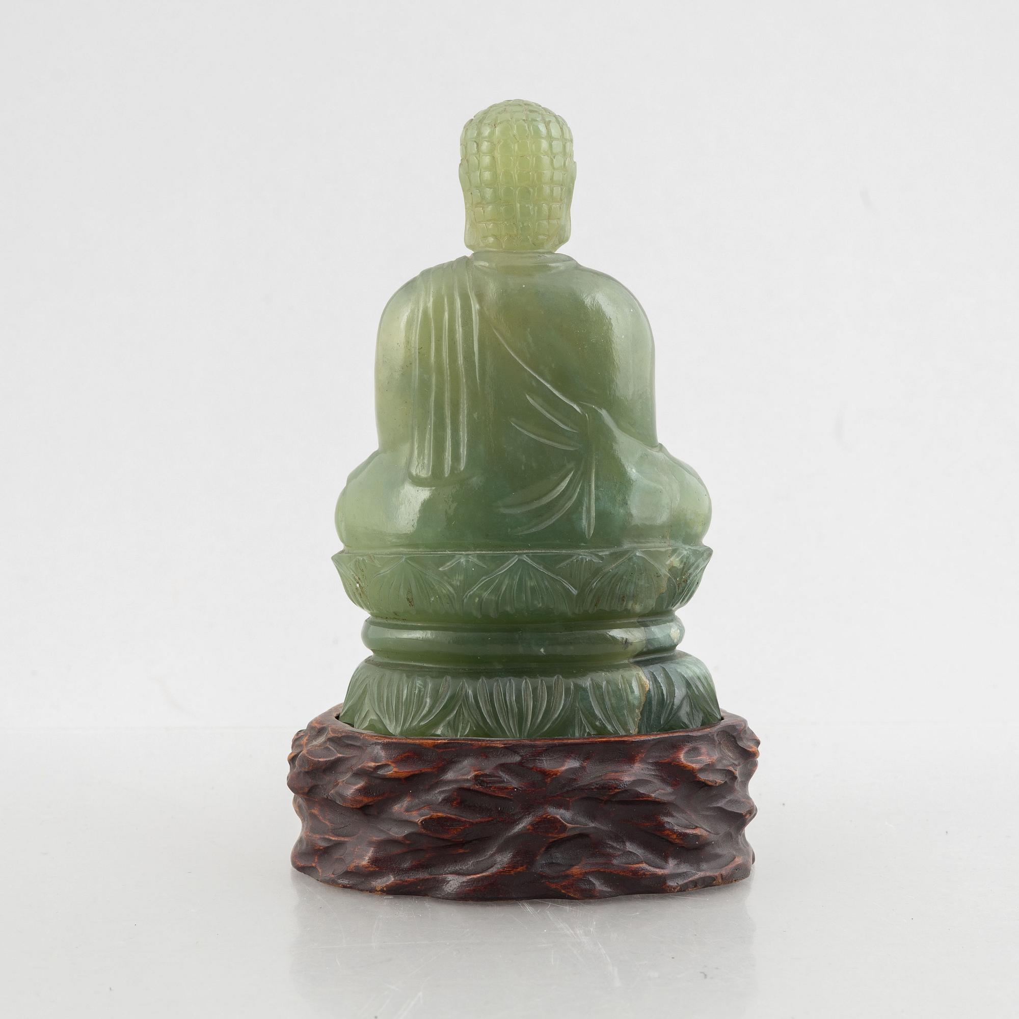 Buddha, bowenit. Kina, 1900-tal.