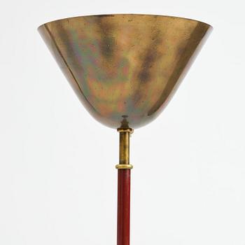 Carl-Axel Acking, golvlampa, modell "2646", Bröderna Malmströms Metallvarufabrik, Malmö, 1940-50-tal.
