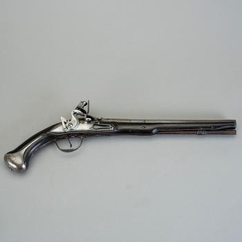 FLINTLÅSPISTOL, 1700-talets slut.