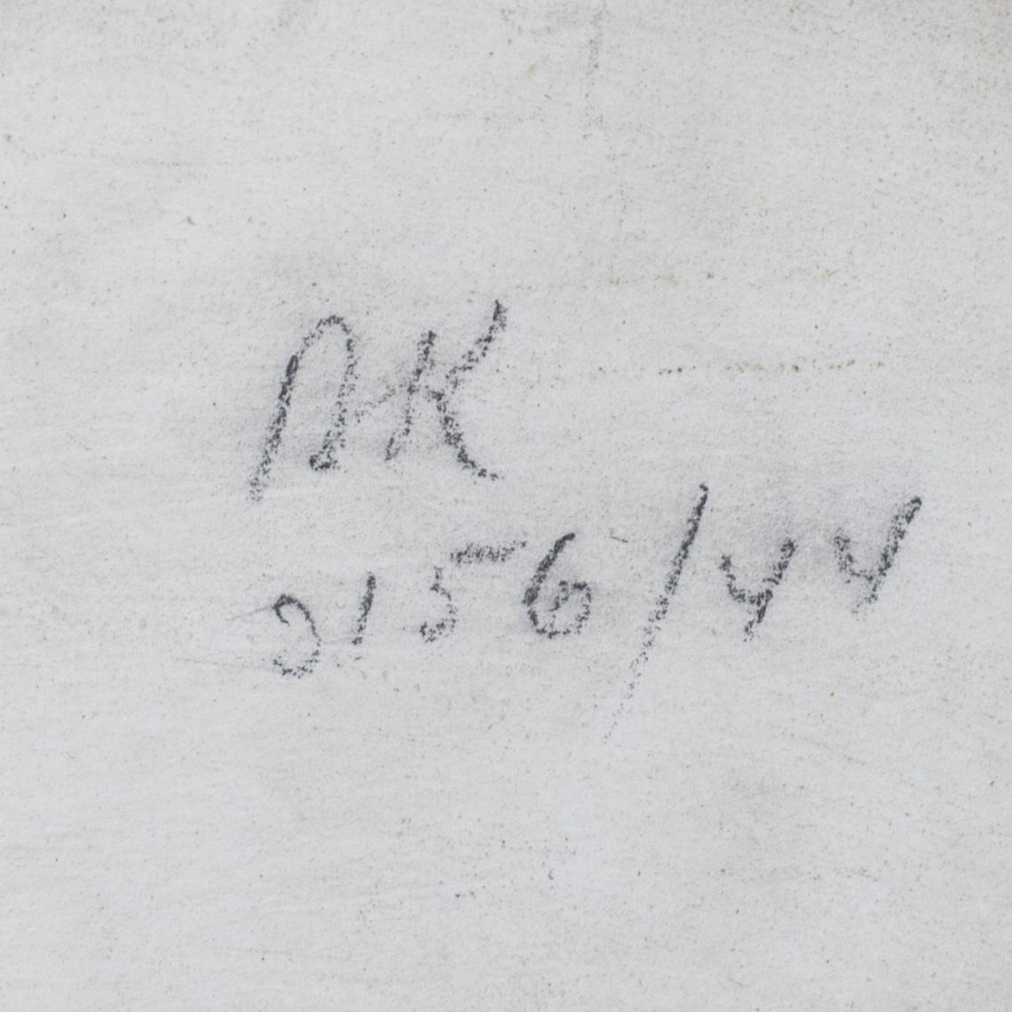 KERAMIKPLATTA. Signerad Kaipiainen 1944 Arabia.