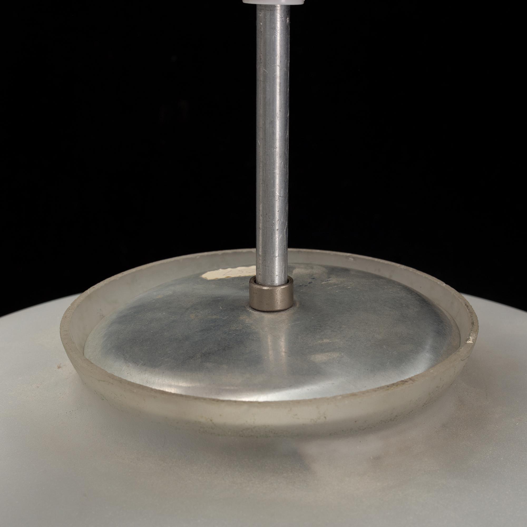 A 1940's Swedish Modern ceiling lamp.