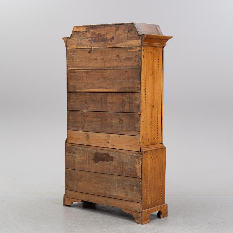 A 18th Century oak cabinet.