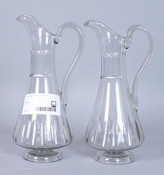 KARAFFER, 2+2, kristallglas.