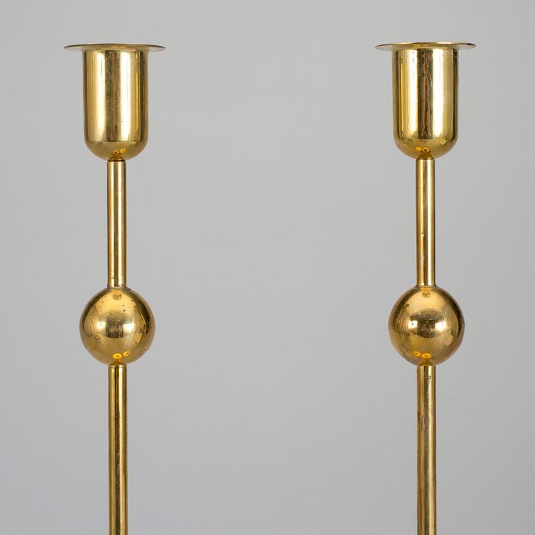 A pair of candlesticks, 'Kulan' by Estrid Ericson for Svensk Tenn.