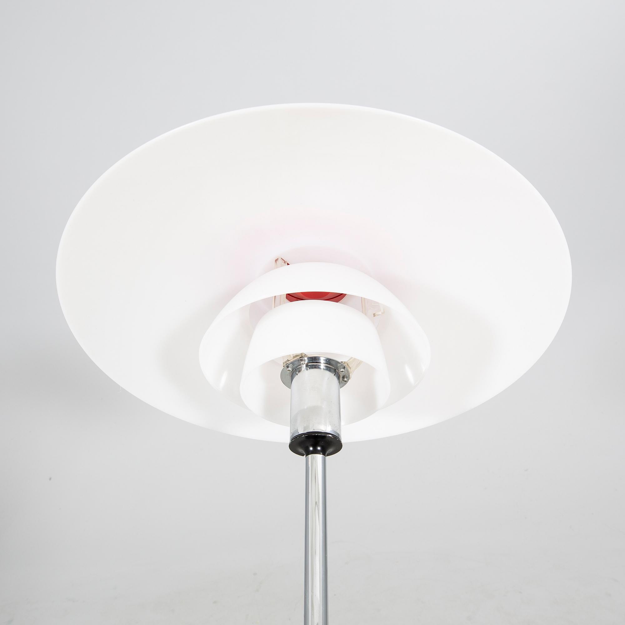 Poul Henningsen, floor lamp, "PH 80", Louis Poulsen, Denmark.
S.