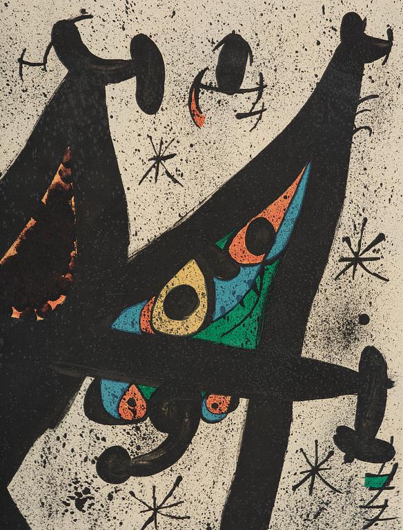 Joan Miró, From: "Homenatge a Joan Prats".