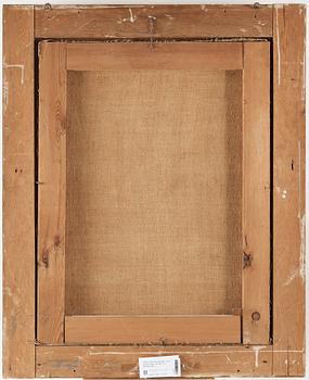 Carl Stephan Bennet, Royal Hussar on horse.