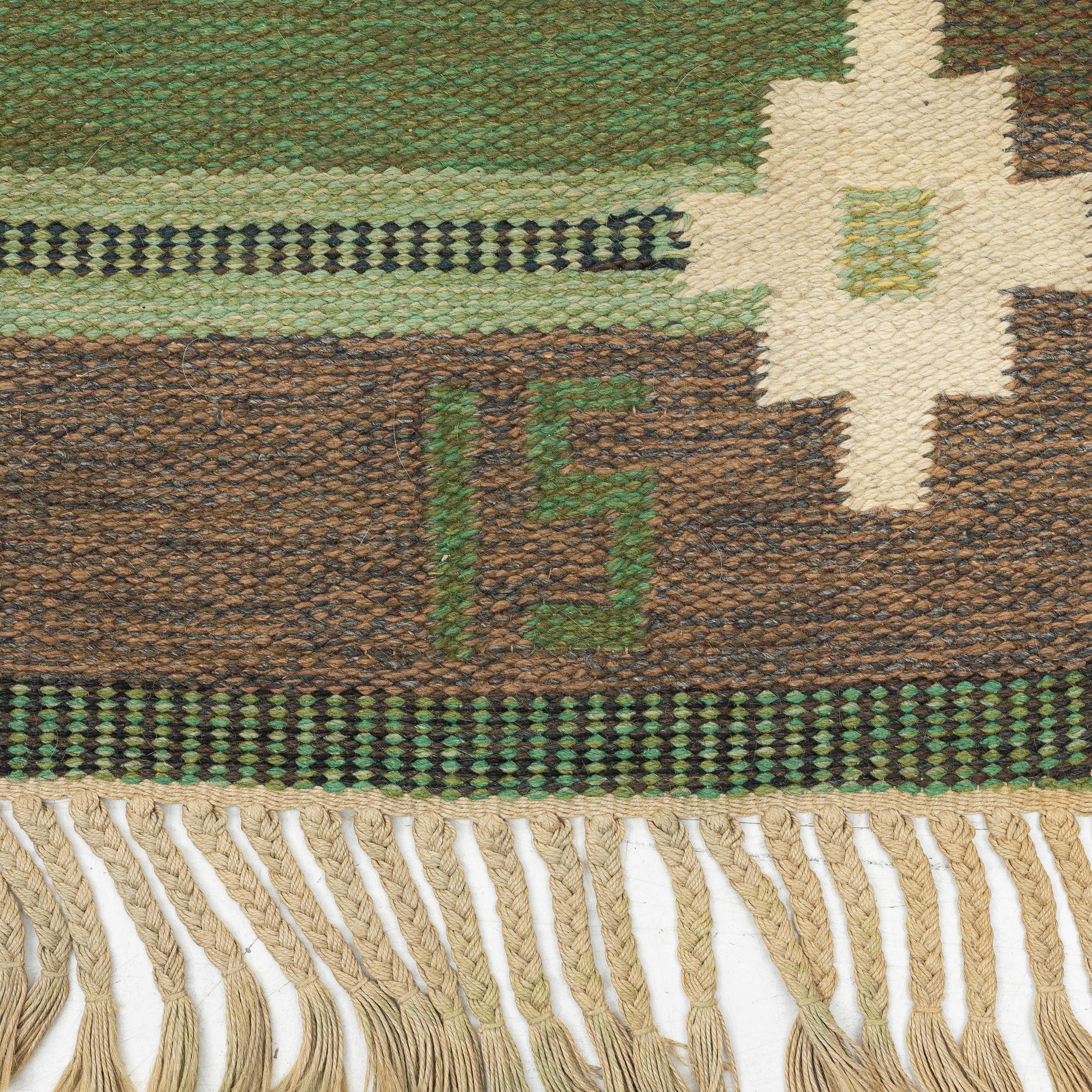 Ingegerd Silow, rölakan, signed IS, approx. 275 x 155.