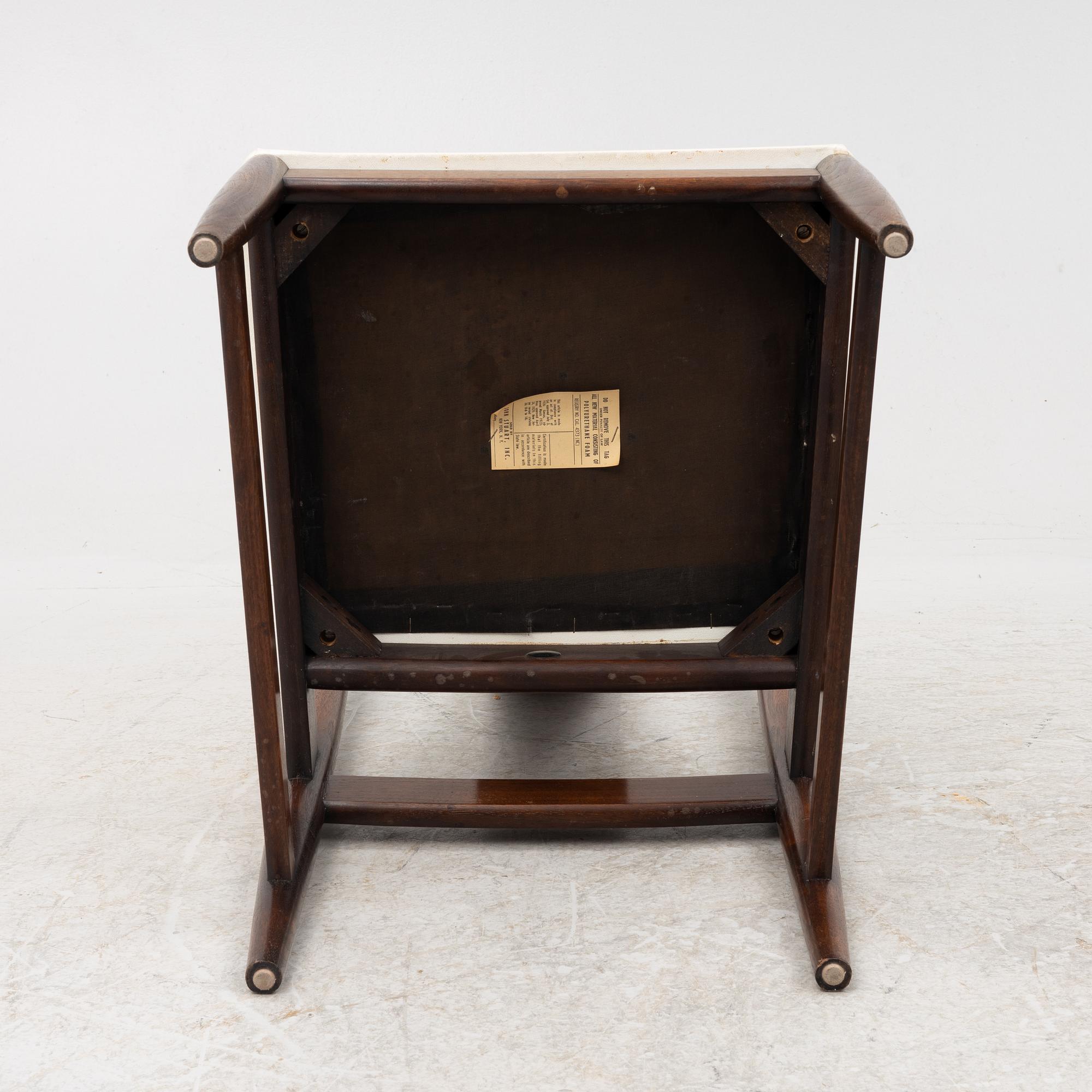 Stolar, 6 st, John Stuart Inc, Grand Rapids, USA, 1950-tal.