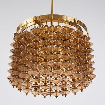 Hans-Agne Jakobsson, an "Estrella" ceiling lamp, model T580/H, Markaryd, Sweden 1960-70s.