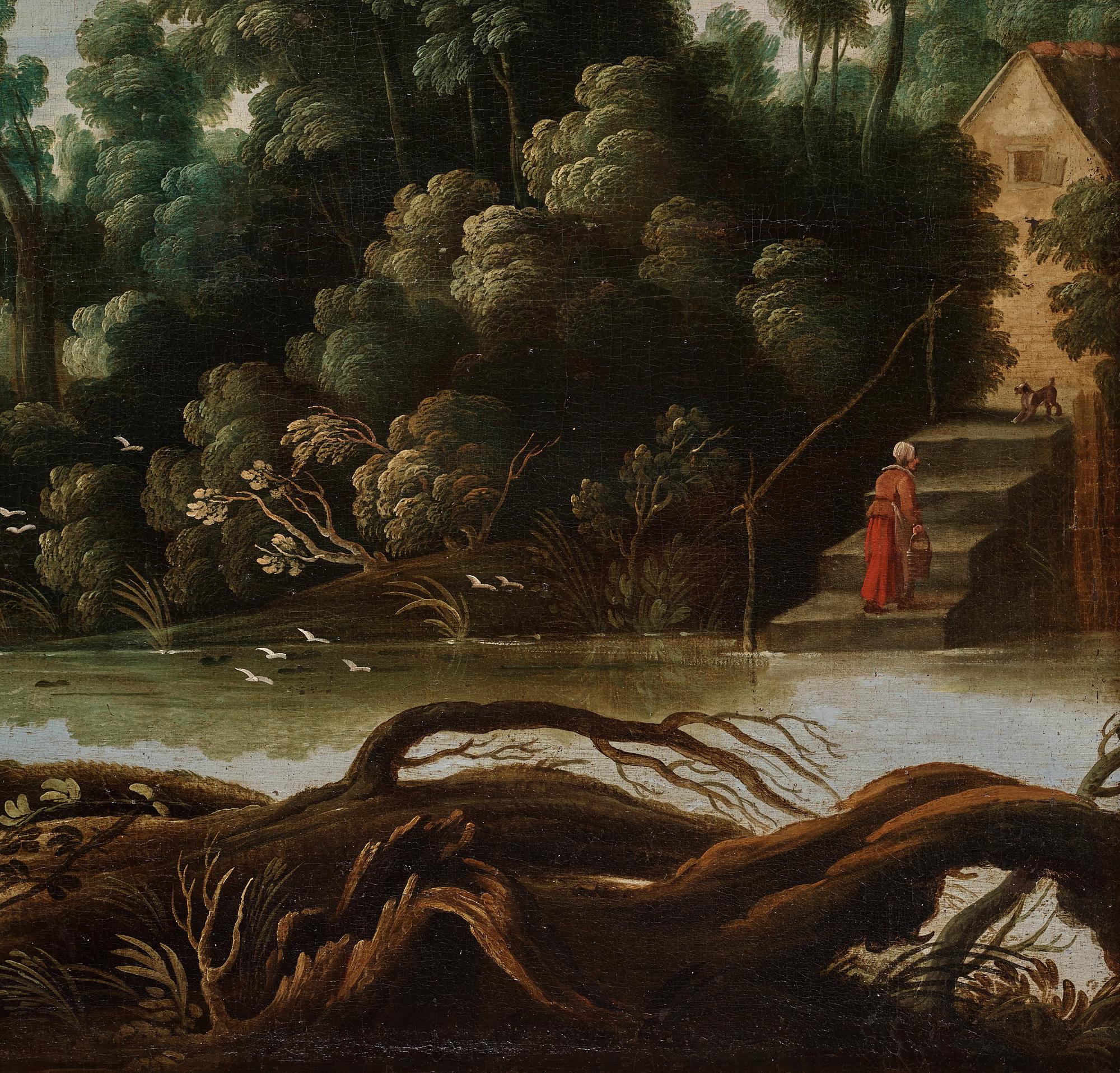 Pieter Snayers, Figurer och ryttare i byns utkant.