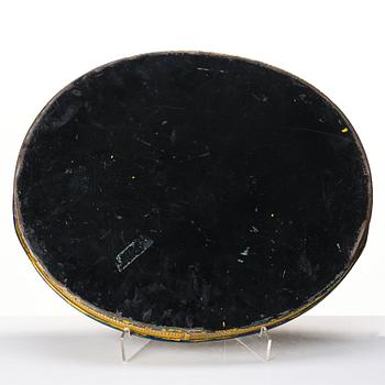 An Empire tole tray, first part of the 19th century.